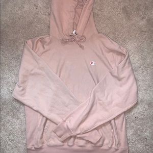 *SOLD* Pink/Nude Champion Hoodie Size M